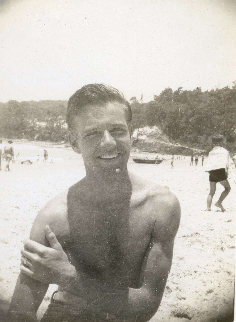 Graham McIntosh, Noosa Main Beach, Noosa Heads, ca 1950s
