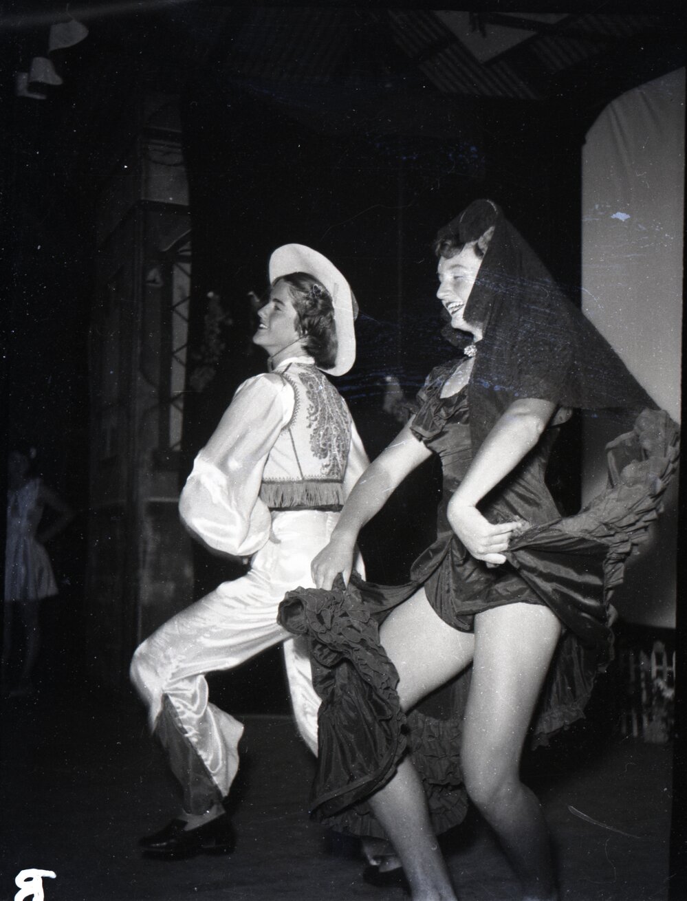 Dance performers, Cooroy Memorial Hall, Cooroy, ca November 1952