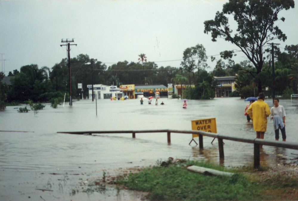 Flooding, Hilton Terrace, Tewantin, 1992