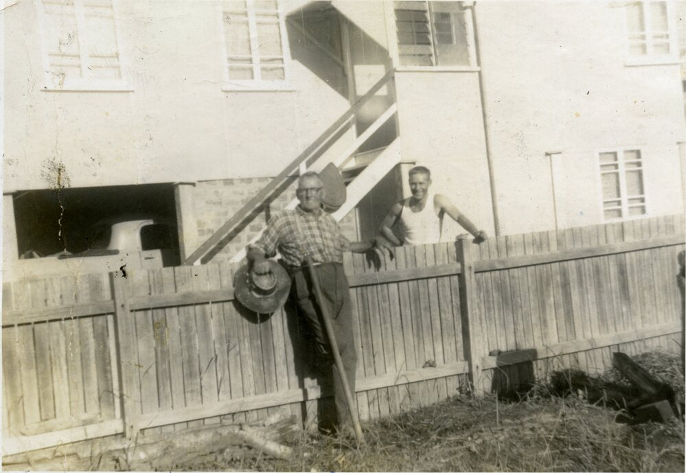 Ernie Morrison and Des Scanlon, Noosaville