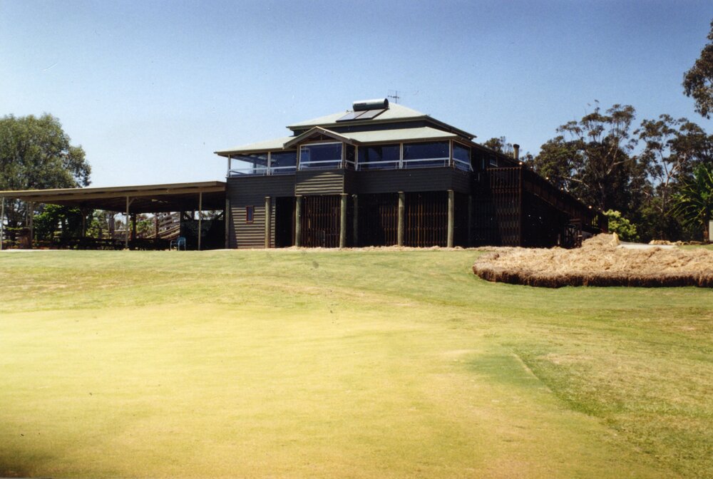 Club House, Kabi Organic Golf Course, 59 Kabi Road, Boreen Point, ca 2001