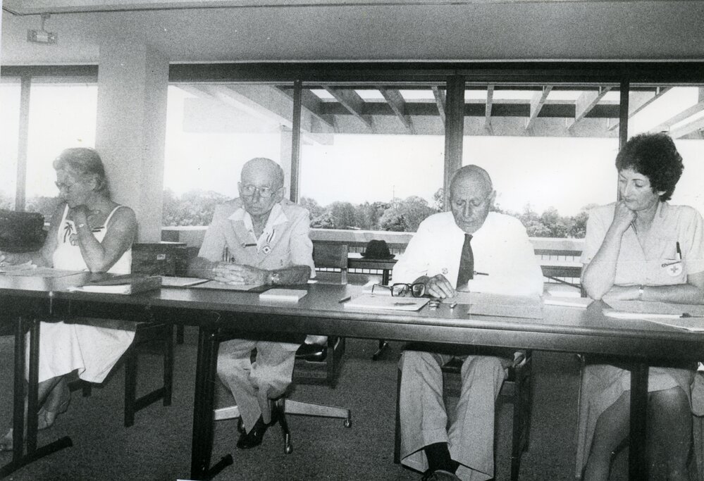 Attendees, Annual meeting, Noosa Community Hospital, Tewantin, ca 1980s