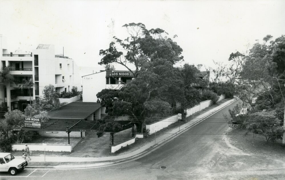 Los Nidos, Hastings Street, Noosa Heads, 1980s