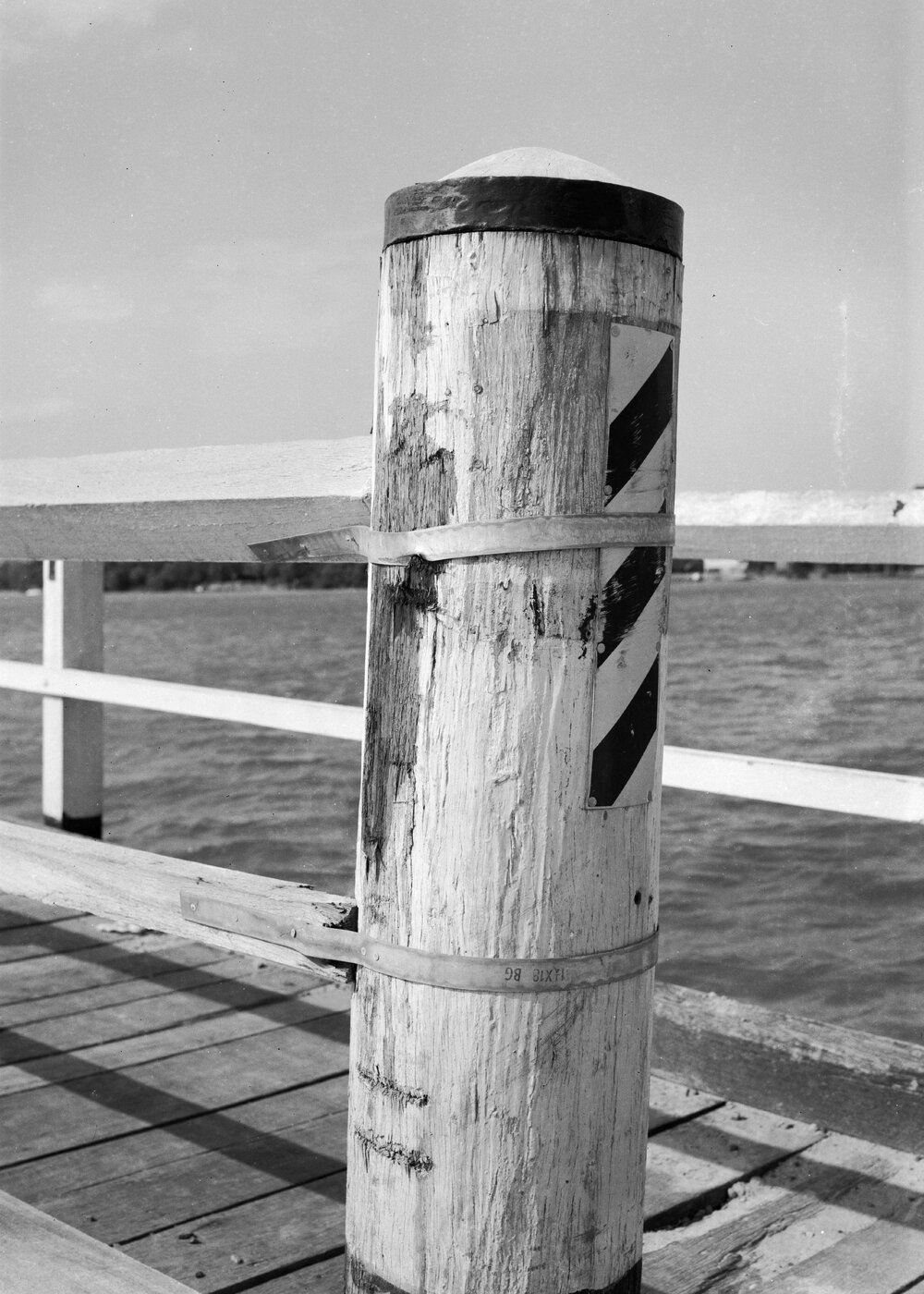 Wear and tear, Old Doonella Bridge, Tewantin, 1970s