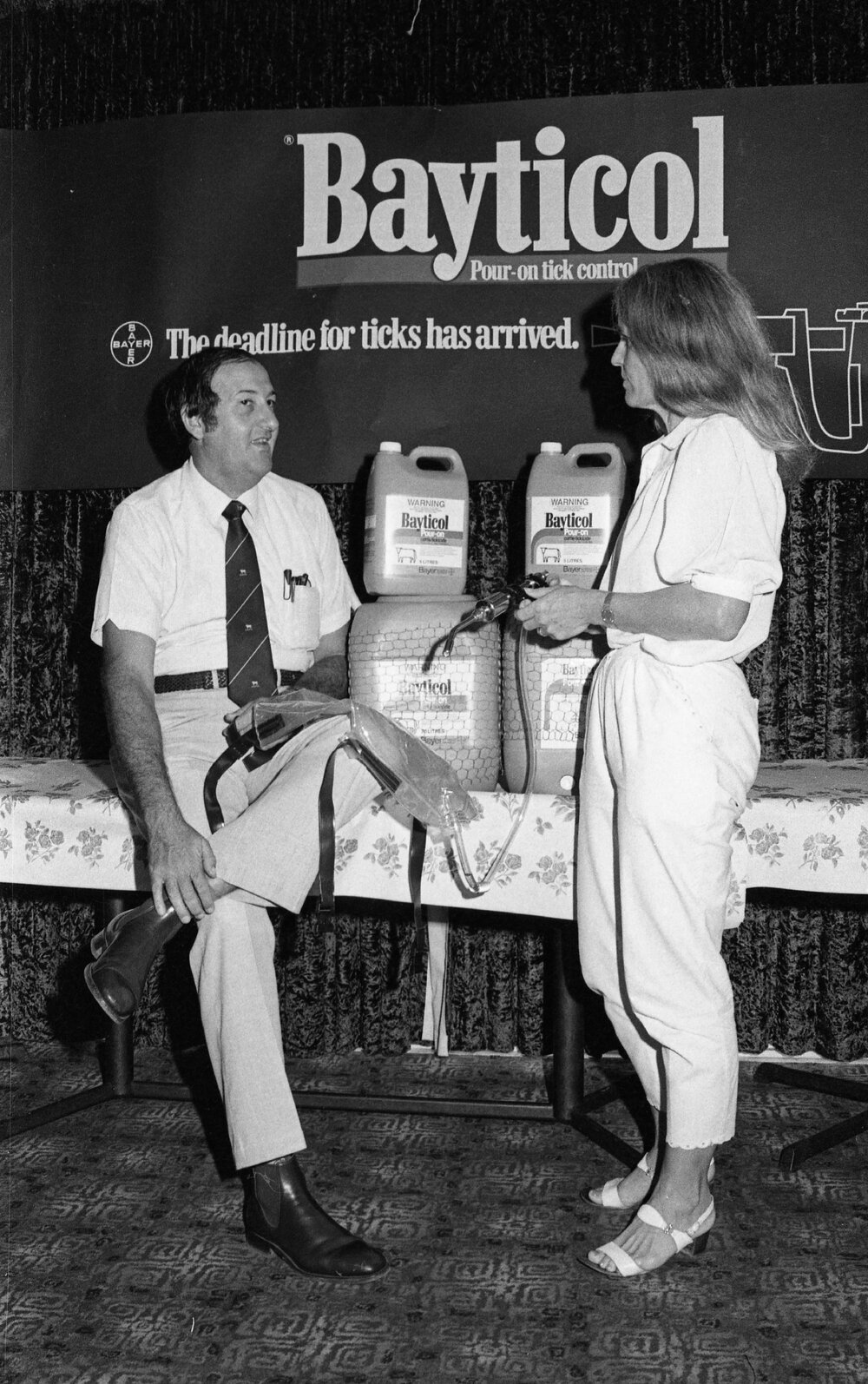 Exhibition, Bayticol, 1980s