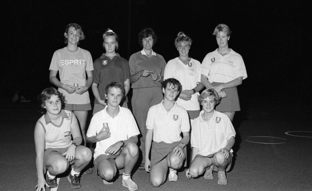 Netball team, 1980s