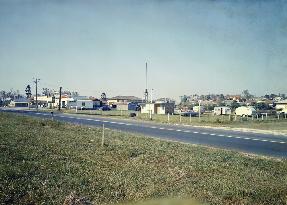 Parry's Caravan Park, Elm Street, Cooroy, 1970s