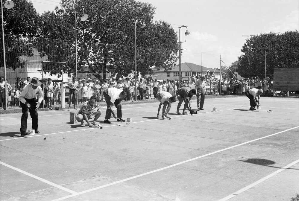Entrants, Cane Toad Derby, Noosaville, 1967