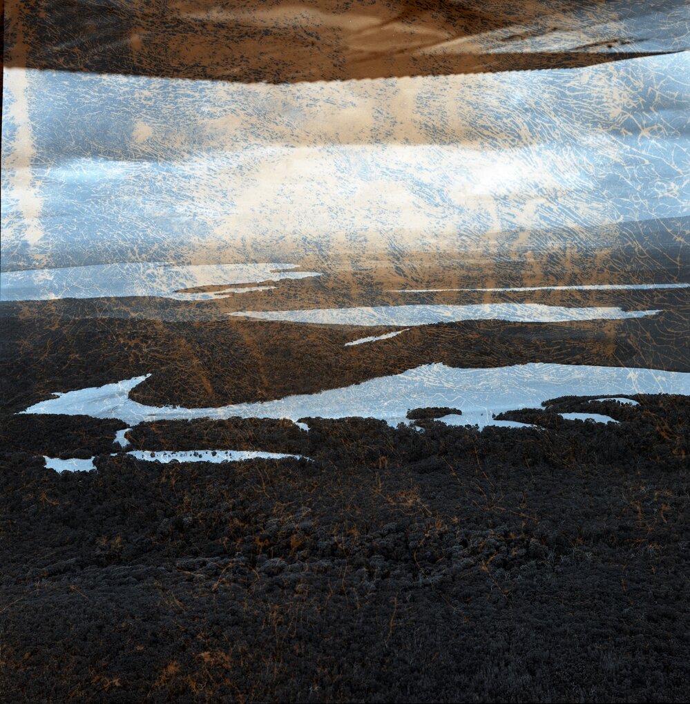 Aerial View, Cooloola Sandpatch, Como, Noosa North Shore, 27 November 1970