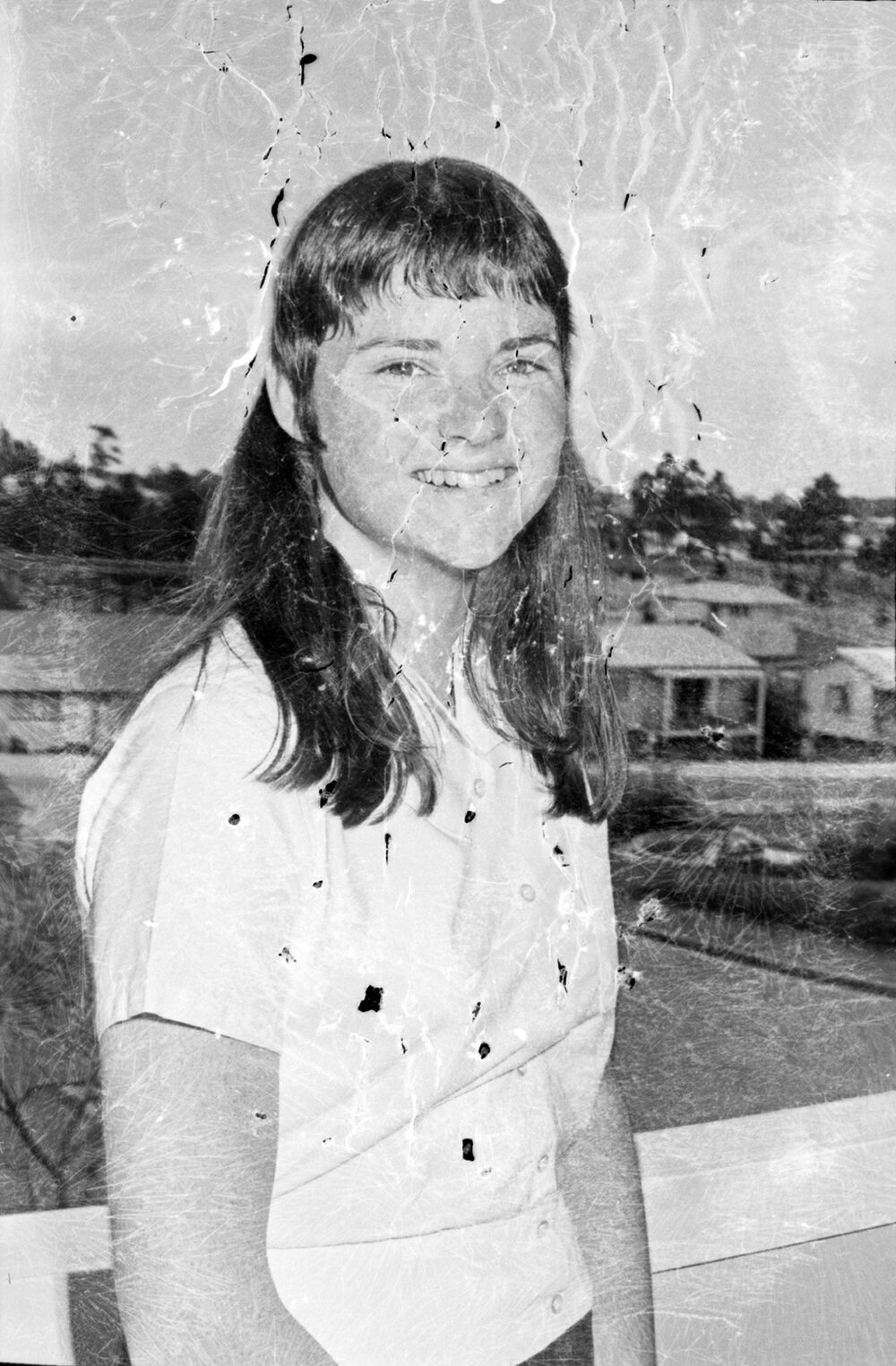 Kerry Shea, Pomona entrant, Princess Competition, Noosa District High School, Cooroy, September 1973