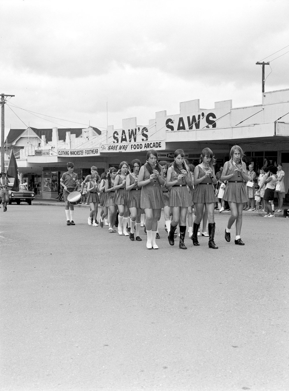Pomona State School recorder band, Pomona School 75th anniversary celebrations, 15 November, 1972 