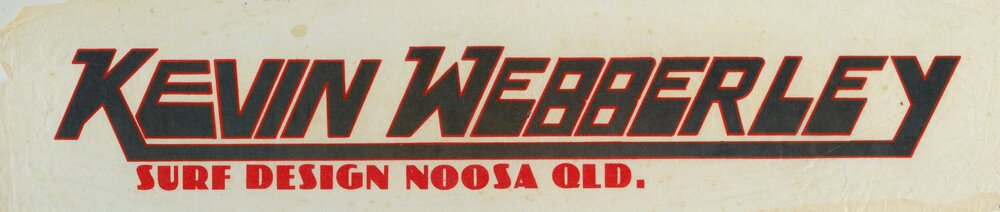 Kevin Webberley surf label