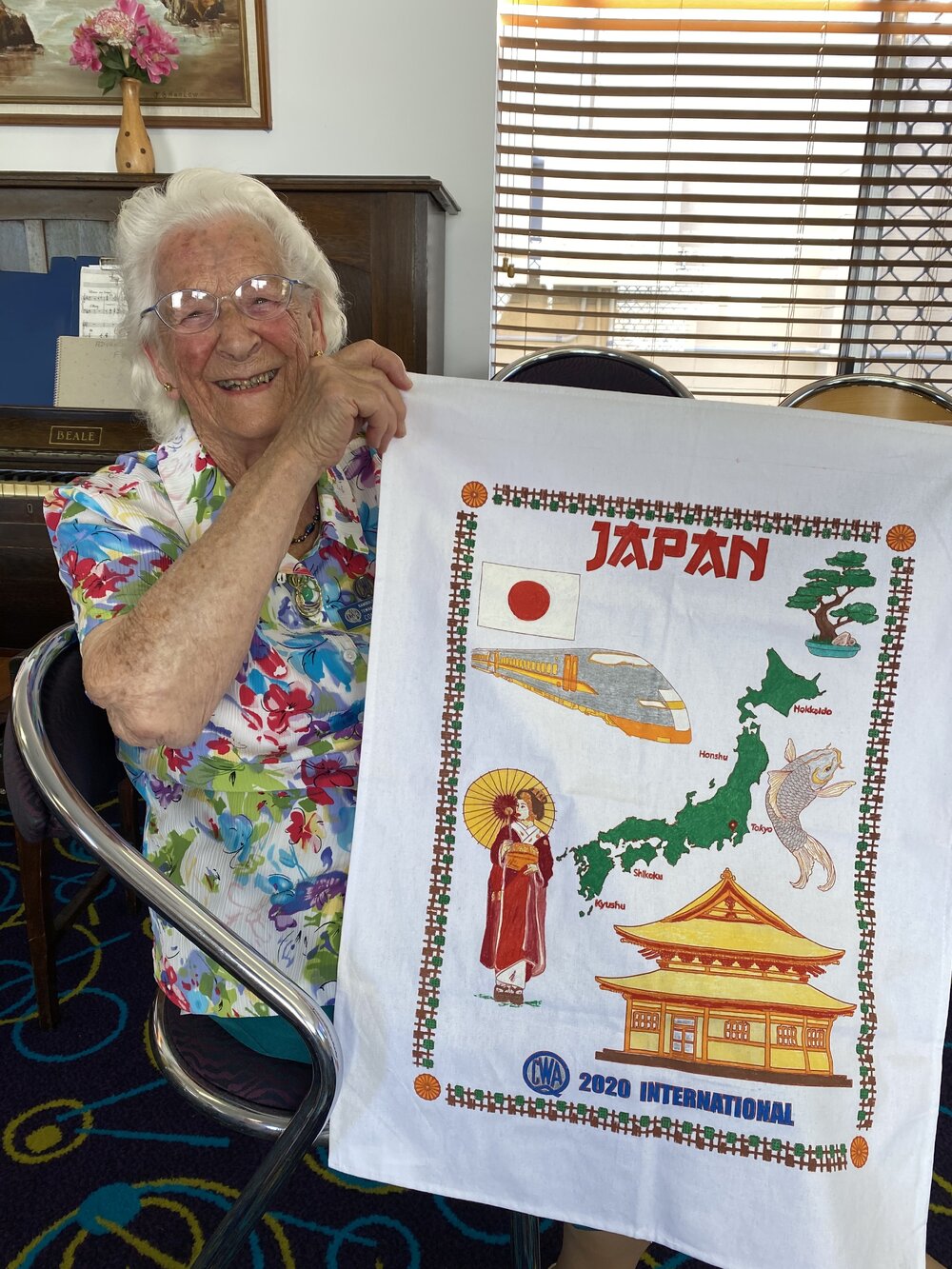 Connie Beausar, QCWA Tewantin Noosa Branch Hall, Tewantin, 19 August 2020