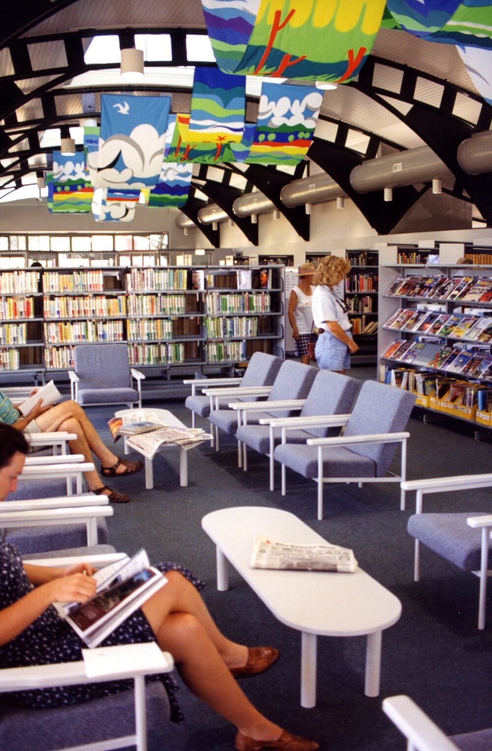 Interior, Noosaville Library, Wallace Park, ca mid 1990s