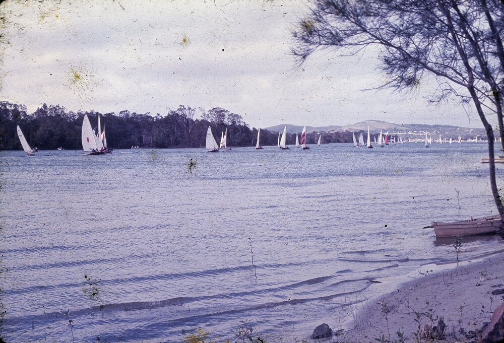 Sailing, Noosa River, Noosaville, ca 1970s
