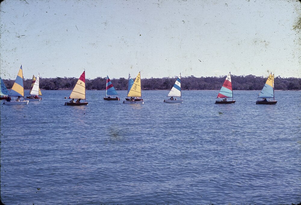 Sailing, Noosa River, Noosaville, ca 1970s