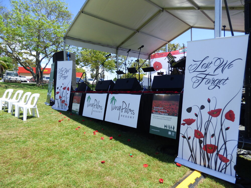 Remembrance Day, Looking Forward to Peace Event, Tewantin-Noosa RSL Memorial Park, Tewantin, 11 November 2018