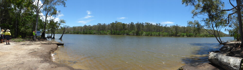 Panorama image, Johns Landing Campground, 118 Johns Road, Cooroibah, 22 November 2017