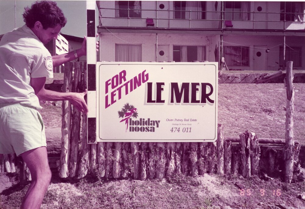 'Le Mer' accommodation, 37 Hastings Street, Noosa Heads, 16 September 1985