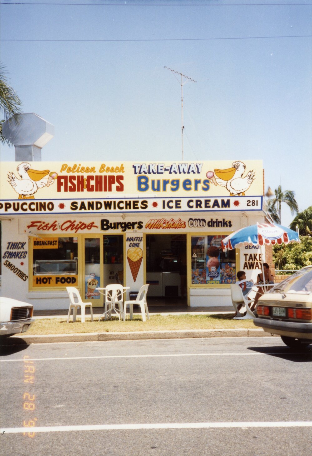 Pelican Beach Fish &amp; Chips, 281 Gympie Terrace, Noosaville, 28 January 1992