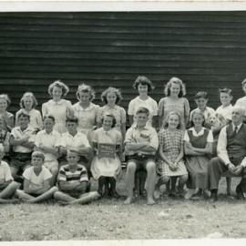 Class Photo, Grade 7, Tewantin State School, Tewantin, 1950