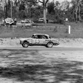 Car racing, speedway meeting, Caboolture, 28 January 1973