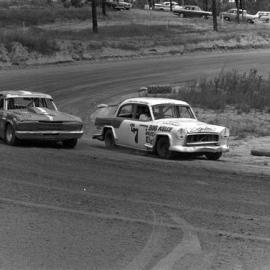Car racing, speedway meeting, Caboolture, 28 January 1973