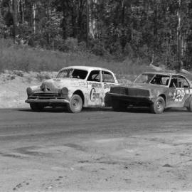 Car racing, speedway meeting, Caboolture, 28 January 1973