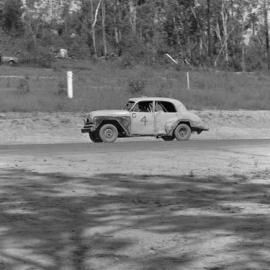 Car racing, speedway meeting, Caboolture, 28 January 1973