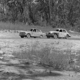Car racing, speedway meeting, Caboolture, 28 January 1973