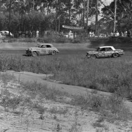 Car racing, speedway meeting, Caboolture, 28 January 1973