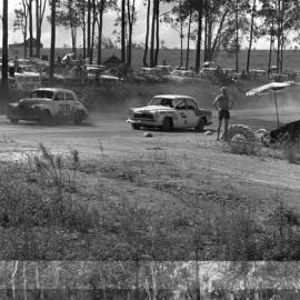 Car racing, speedway meeting, Caboolture, 28 January 1973