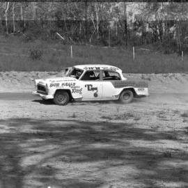 Car racing, speedway meeting, Caboolture, 28 January 1973