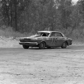 Car racing, speedway meeting, Caboolture, 28 January 1973