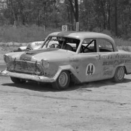 Car racing, speedway meeting, Caboolture, 28 January 1973