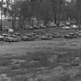 Car racing, speedway meeting, Caboolture, 28 January 1973