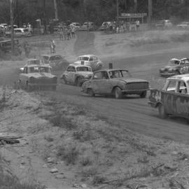 Car racing, speedway meeting, Caboolture, 28 January 1973