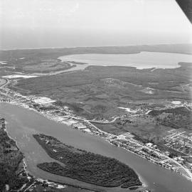 Aerial view, Noosaville, December 1972