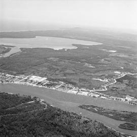 Aerial view, Noosaville, December 1972
