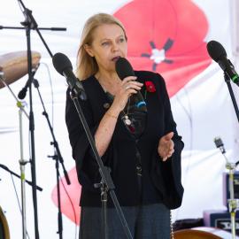 Sandy Bolton MP, Remembrance Day, Looking Forward to Peace Event, Tewantin-Noosa RSL Memorial Park, Tewantin, 11 November 2018