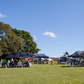 Crowds, Remembrance Day, Looking Forward to Peace Event, Tewantin-Noosa RSL Memorial Park, Tewantin, 11 November 2018
