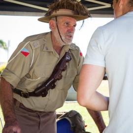 Alan Chapman, 5th Light Horse Regiment Gympie Troop, Light Horse Display, Remembrance Day, Looking Forward to Peace Event, Tewantin-Noosa RSL Memorial Park, Tewantin, 11 November 2018