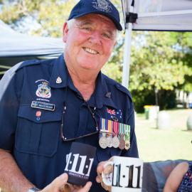 Bruce Wilson, Noosa Vietnam Veterans Association, Remembrance Day, Looking Forward to Peace Event, Tewantin-Noosa RSL Memorial Park, Tewantin, 11 November 2018