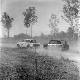 Car racing, Sunshine Coast Speedway, Wappa Falls Road, Yandina, 31 December 1972