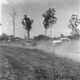 Car racing, Sunshine Coast Speedway, Wappa Falls Road, Yandina, 31 December 1972