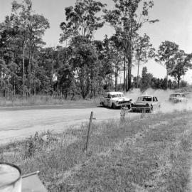 Car racing, Sunshine Coast Speedway, Wappa Falls Road, Yandina, 31 December 1972