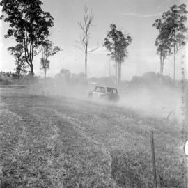 Car racing, Sunshine Coast Speedway, Wappa Falls Road, Yandina, 31 December 1972