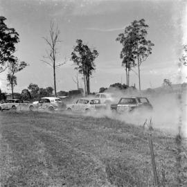 Car racing, Sunshine Coast Speedway, Wappa Falls Road, Yandina, 31 December 1972