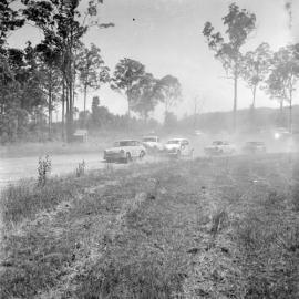 Car racing, Sunshine Coast Speedway, Wappa Falls Road, Yandina, 31 December 1972