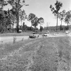 Car racing, Sunshine Coast Speedway, Wappa Falls Road, Yandina, 31 December 1972
